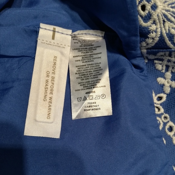 Loft Embroidered Eyelet Skirt - Picture 7 of 7